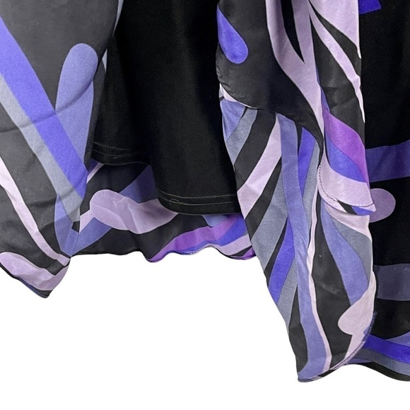 SUE WONG Y2K SILK PLUNGE HALTER STUDDED FLORAL SEXY CUTOUT FORMAL GOWN DRESS - Picture 15 of 16